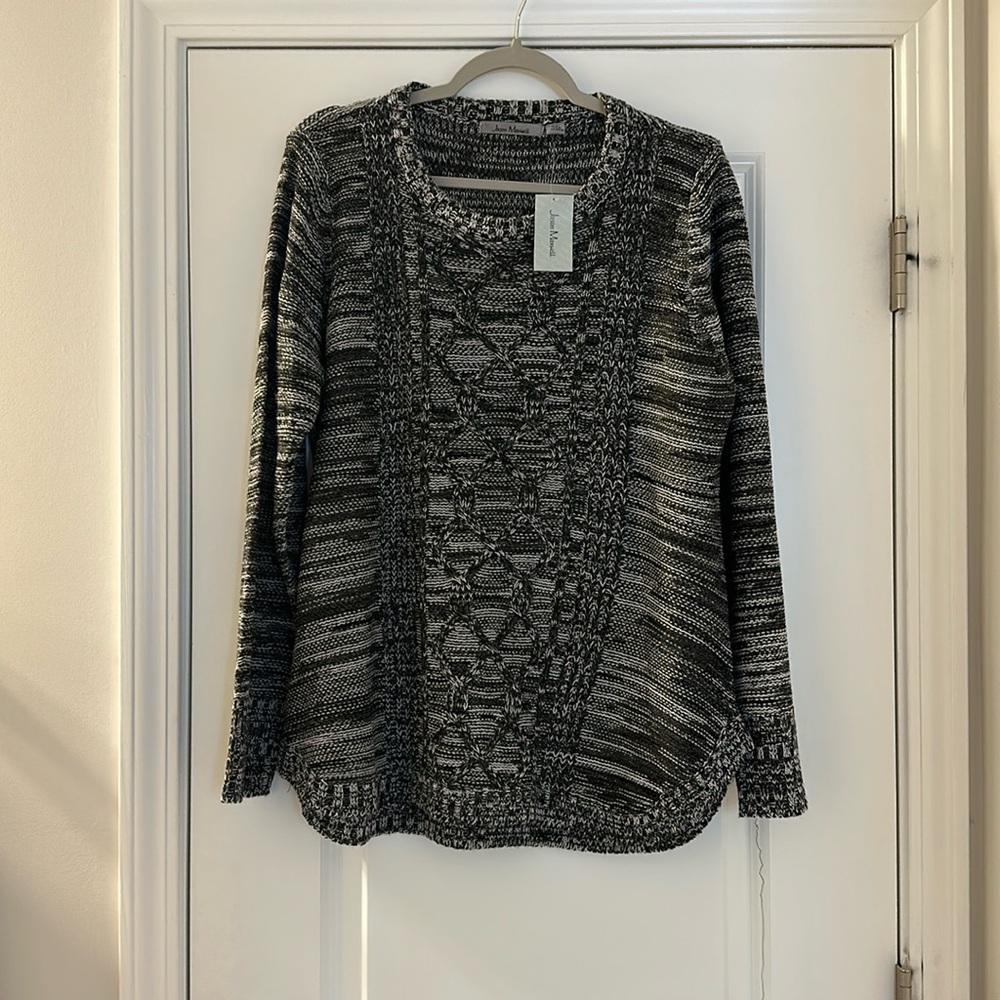 Dark gray sweater